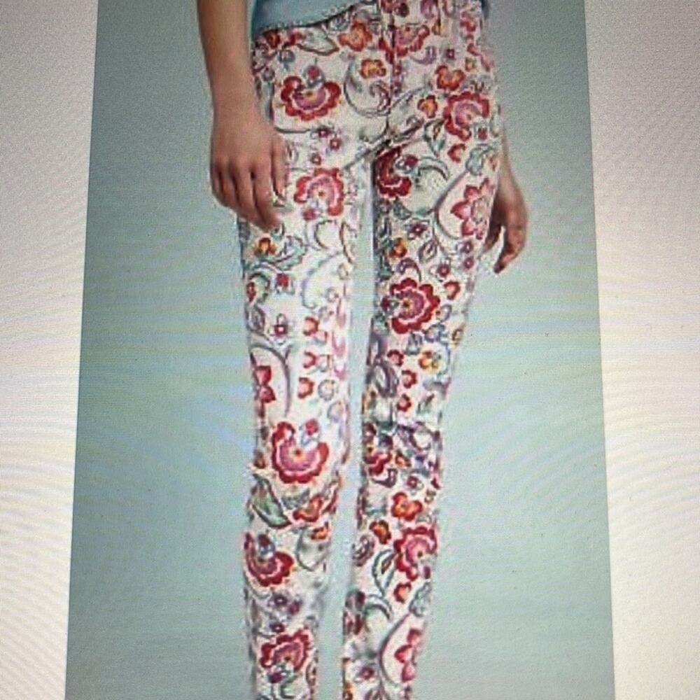 Pilcro and Letterpress Anthropologie Mid Rise Skinny Ankle Length Jeans …